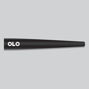 OLO Brush Handle Black 2 pcs