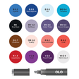 16 Colors OLO Chisel Set 5