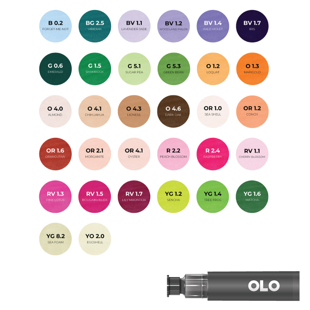 32 New Color Collection - Chisel Replacement Ink