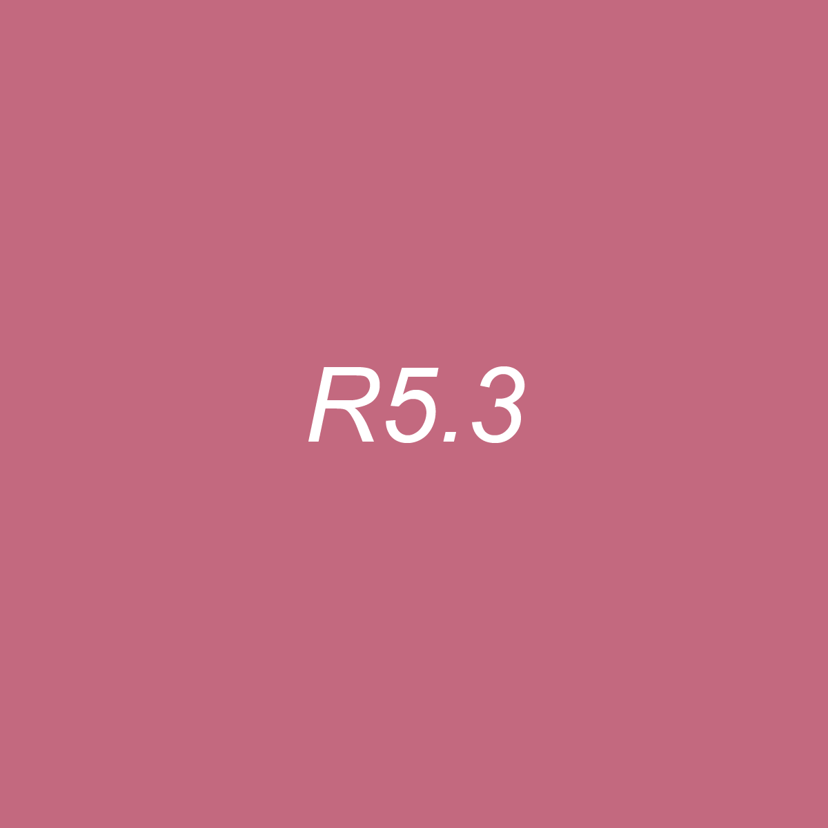 Chisel - R5.3 Dusty Rose